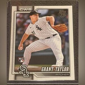 GRANT TAYLOR 2026 TOPPS SERIES 1 BASEBALL ROOKIE CARD 75th Anniversary